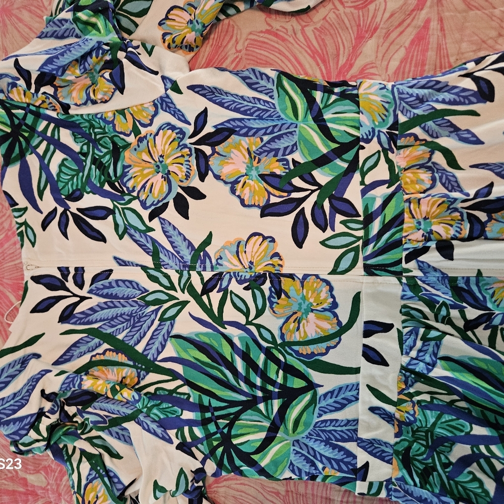Wexlee Lilly Pulitzer NWT 3/4 sleeve dress small - Picture 9 of 11